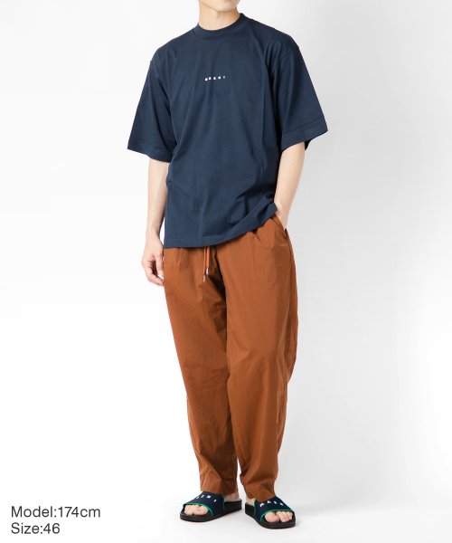 MARNI(マルニ)/マルニ MARNI HUMU0223P1 USCS87 Tシャツ メンズ レディース トップス 半袖 ロゴ カットソー 白 カジュアル クルーネック シンプル /img02