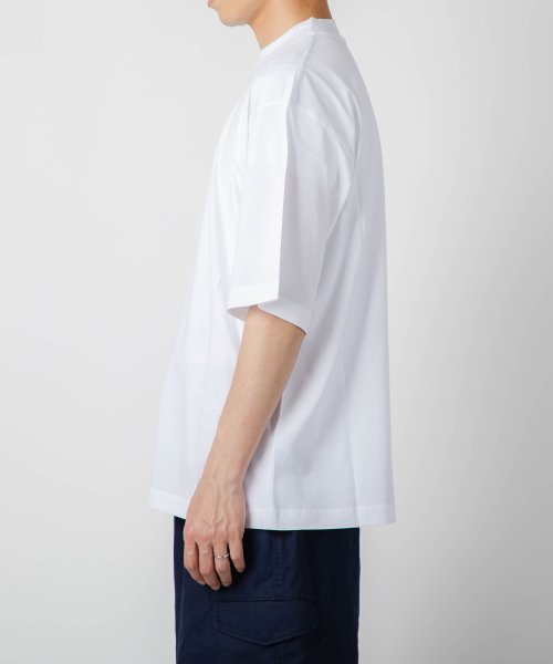 MARNI(マルニ)/マルニ MARNI HUMU0223P1 USCS87 Tシャツ メンズ レディース トップス 半袖 ロゴ カットソー 白 カジュアル クルーネック シンプル /img07