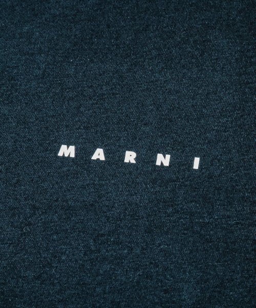 MARNI(マルニ)/マルニ MARNI HUMU0223P1 USCS87 Tシャツ メンズ レディース トップス 半袖 ロゴ カットソー 白 カジュアル クルーネック シンプル /img10