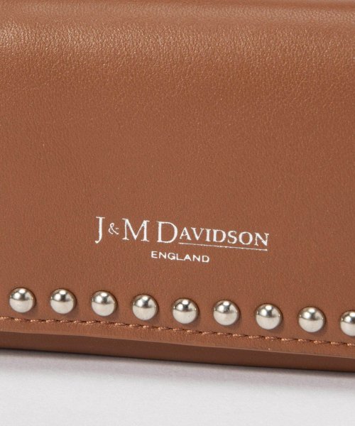 J&M DAVIDSON(ジェイアンドエム　デヴィッドソン)/ジェイアンドエムデヴィッドソン J&M DAVIDSON SFLW 1XX SCXX 三つ折り財布 レディース 財布 ミニ財布 小銭入れ レザー フォールド ウ/img09