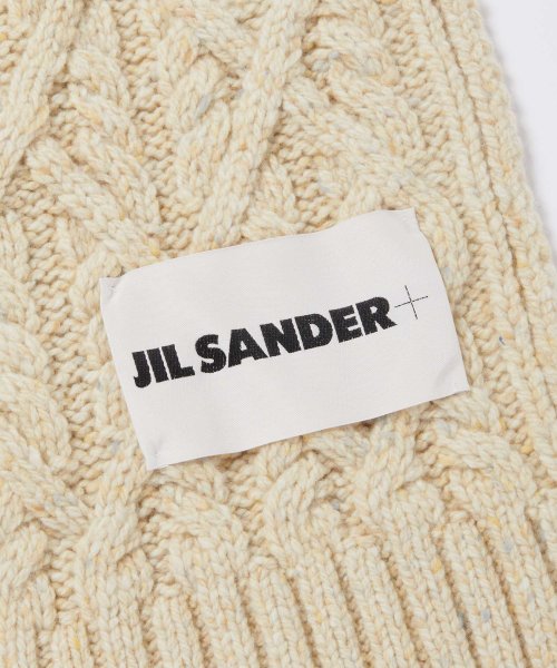 Jil Sander(ジル・サンダー)/ジルサンダー プラス JIL SANDER+ J40TE0007 J14522 マフラー レディース ウール ストール ブランドロゴラベル スカーフ ケーブル /img05