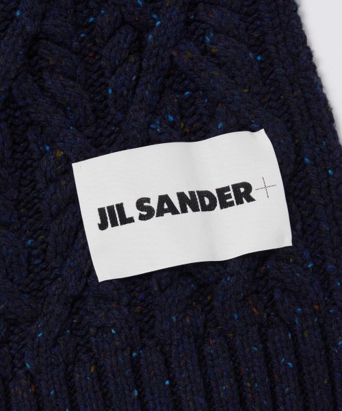 Jil Sander(ジル・サンダー)/ジルサンダー プラス JIL SANDER+ J40TE0007 J14522 マフラー レディース ウール ストール ブランドロゴラベル スカーフ ケーブル /img07
