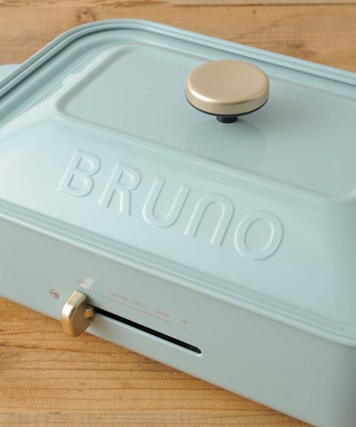 BRUNO(ブルーノ)/コンパクトホットプレート＋セラミックコート鍋＋グリルプレート＋オリジナルたこ焼きピック/img04