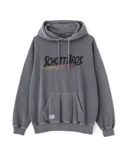 Schott(ショット)/HOODED SWEAT FIRE SCRIPT/ファイアスクリプト パーカー/img09