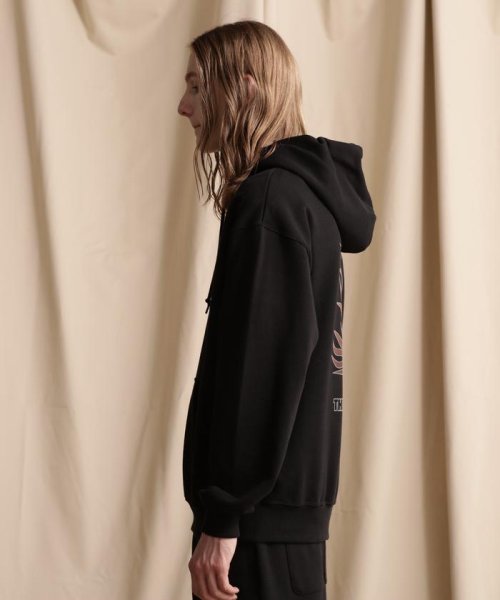 Schott(ショット)/HOODED SWEAT FIRE BUTTERFLY/ファイアーバタフライ パーカー/img03