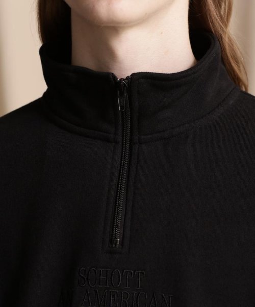 Schott(ショット)/HALF ZIP SWEAT/ハーフジップスウェット/img03