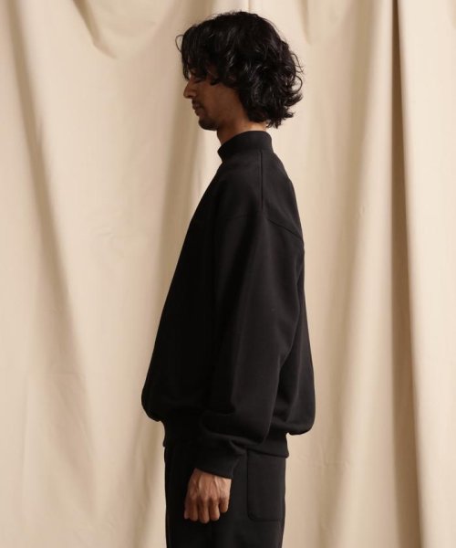 Schott(ショット)/MOCK NECK SWEAT BASIC LOGO/モックネックスウェット ベーシックロゴ/img01