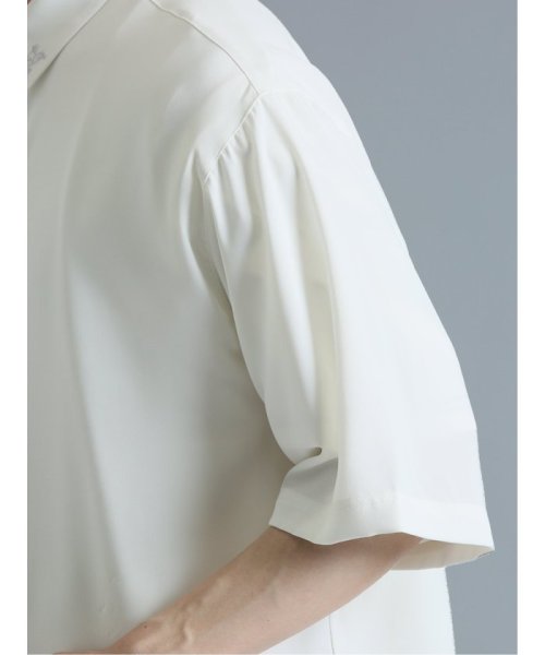 semanticdesign(セマンティックデザイン)/衿先刺繍 半袖BIGシャツ メンズ シャツ カジュアル トップス インナー ギフト プレゼント 羽織り カーディガン アウター/img08