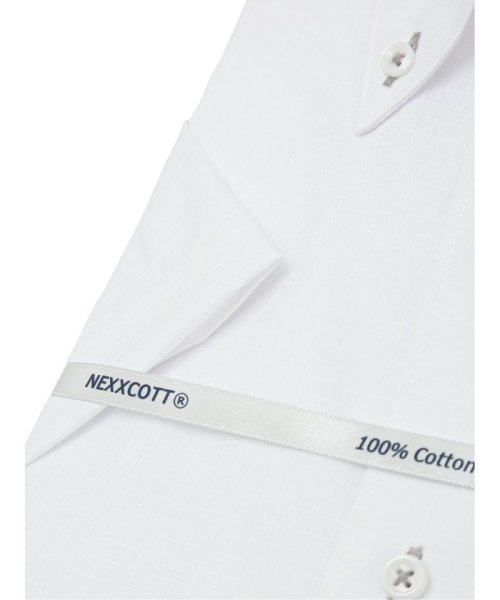 TAKA-Q(タカキュー)/綿100％ ノーアイロン スタンダードフィット ボタンダウン 半袖 シャツ メンズ ワイシャツ ビジネス yシャツ 速乾 ノーアイロン 形態安定/img02