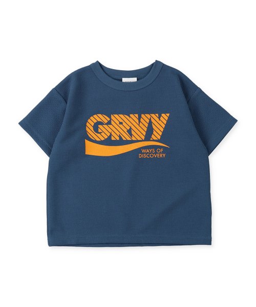 GROOVY COLORS(グルービーカラーズ)/DRY－X ワッフル BIG Tシャツ/img10