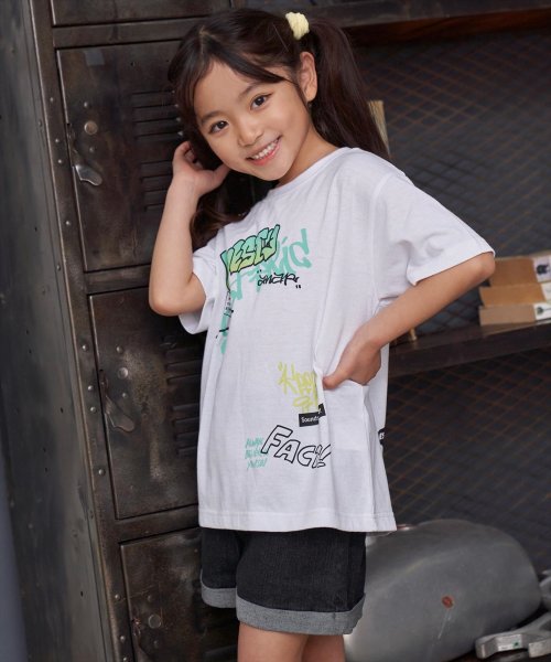 ANAP KIDS(アナップキッズ)/接触冷感ストリートロゴビッグTシャツ/img01