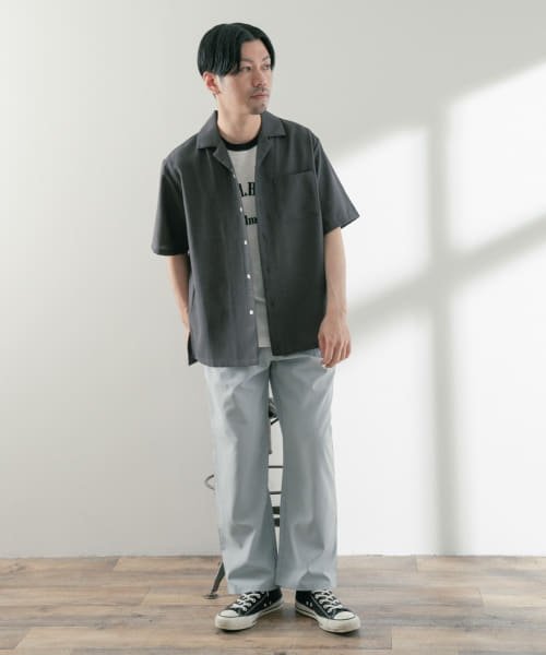 ITEMS URBANRESEARCH(アイテムズアーバンリサーチ（メンズ）)/『イージーケア』AIRLY 1－tuck イージーパンツ/img14