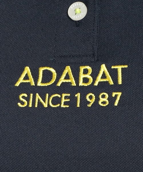 adabat(アダバット)/【UVカット／吸水速乾】ロゴデザイン 半袖ポロシャツ/img20