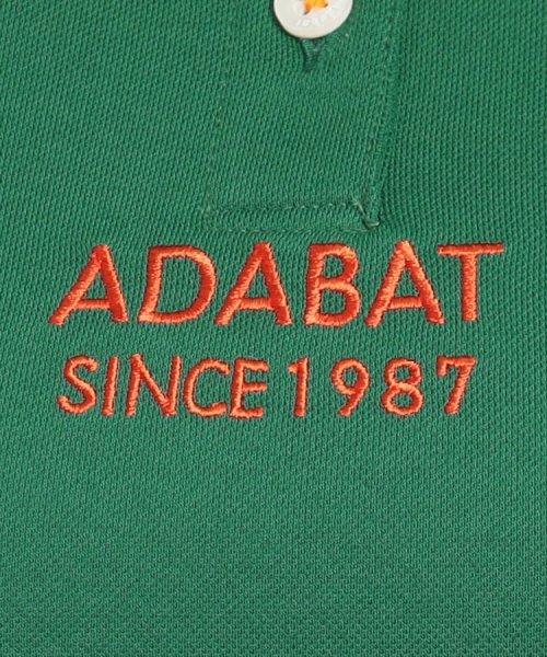 adabat(アダバット)/【UVカット／吸水速乾】ロゴデザイン 半袖ポロシャツ/img32