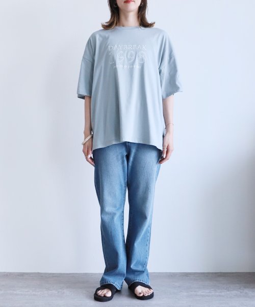 reca(レカ)/フチドリロゴ刺繍ビッグTシャツ(day252667) /img35