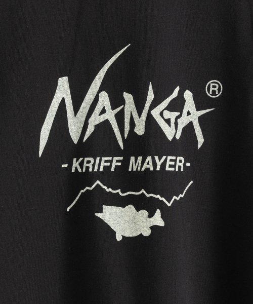 Rocky Monroe(ロッキーモンロー)/NANGA ナンガ Tシャツ 半袖 メンズ レディース コラボ オーバーサイズ ビッグシルエット ルーズ ワイド ゆったり バス フィッシング クルーネック リ/img19