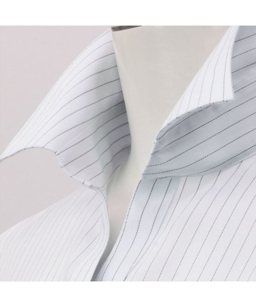 TOKYO SHIRTS(TOKYO SHIRTS)/形態安定 スキッパー衿 半袖 レディースシャツ/img05