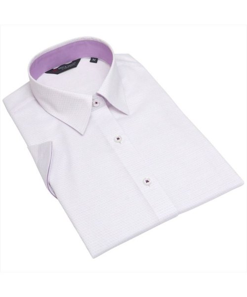 TOKYO SHIRTS(TOKYO SHIRTS)/形態安定 レギュラー衿 半袖 レディースシャツ/img01