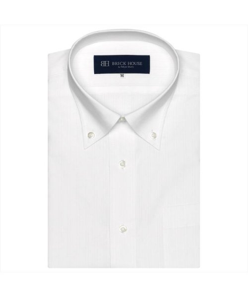 TOKYO SHIRTS(TOKYO SHIRTS)/【透け防止】 ボタンダウンカラー 半袖 形態安定 ワイシャツ/img01