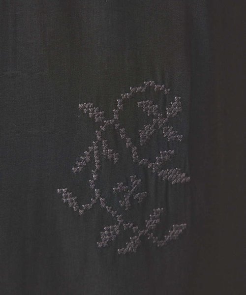 ABAHOUSE(ABAHOUSE)/【刺繍】リーフ柄 オープンカラー 半袖シャツ/img20
