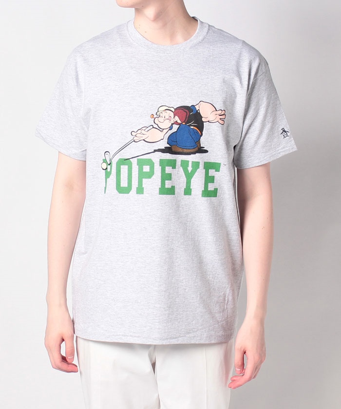 【WEB限定】POPEYE×PENGUIN COLLABORATION T－SHIRT/ポパイ×ペンギン　 コラボレーションTシャツ【アウト【アウトレット】