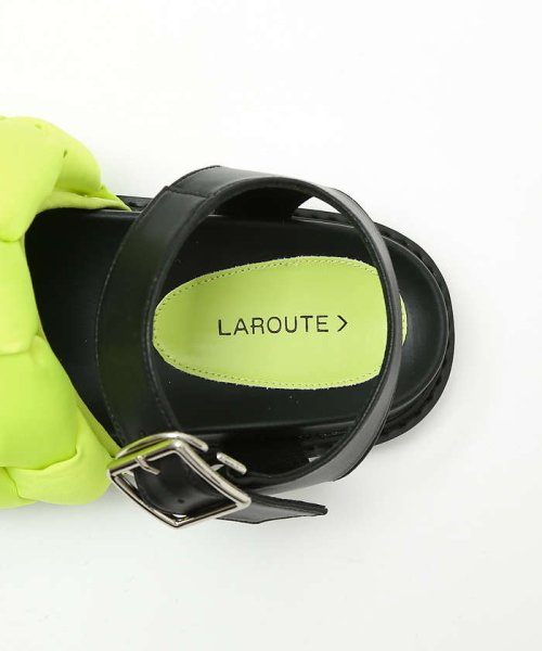 【LAROUTE】パフメッシュサンダル 人気・おすすめ｜省スペース設計・旅行向けにおすすめ お得商品 プライバシー配送 国内発送・安心販売体制