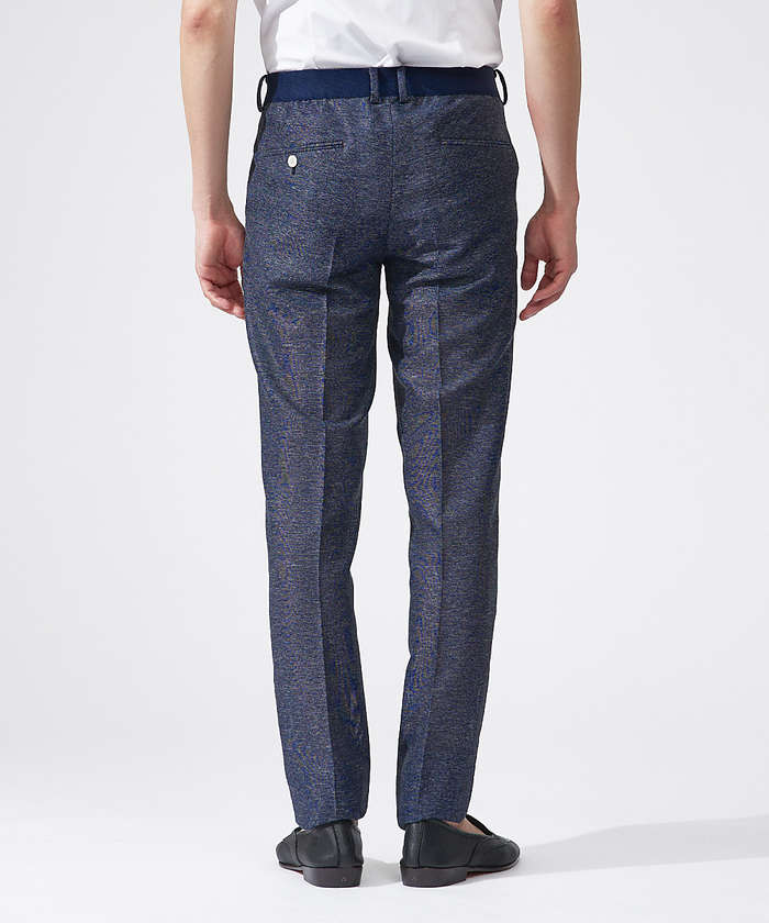 セットアップ対応/FLEX PANTS】カラミ織り ストレッチ メッシュ パン