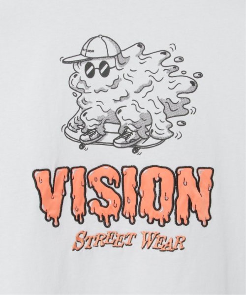 VENCE　EXCHANGE(ヴァンス　エクスチェンジ)/VISION STREET WEAR ヴィジョンストリートウェア モンスタースケーターオーバーTシャツ/img07