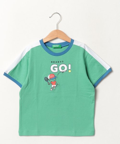 BENETTON (UNITED COLORS OF BENETTON BOYS)(ユナイテッド　カラーズ　オブ　ベネトン　ボーイズ)/キッズテニスボール半袖Tシャツ・カットソーB/img01