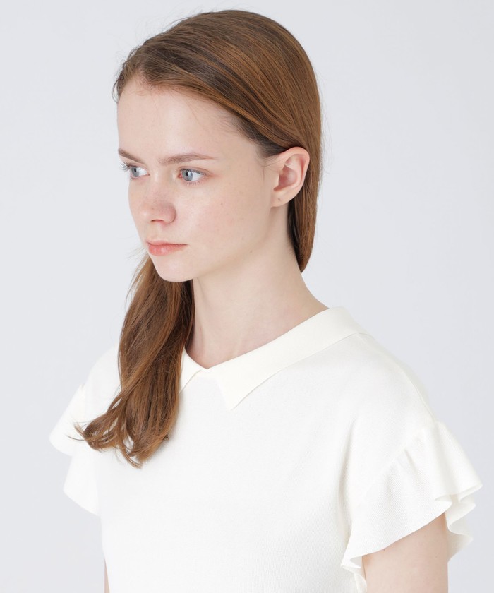 美人百花コラボ】クレストブリッジチェックソフティーボイルニット