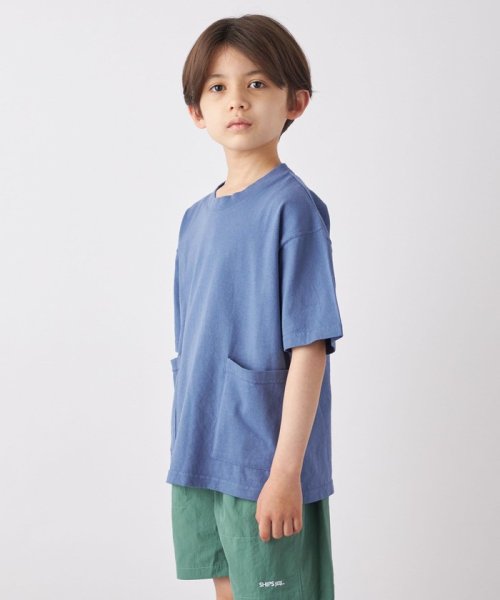 SHIPS any WOMEN(シップス　エニィ　ウィメン)/SHIPS any: ”COTTON USA” キャンプポケット クルーネック Tシャツ<KIDS>/img16