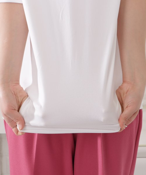 Lace Ladies(レースレディース)/【選べるネックライン】ゆるシルエット半袖カラーTシャツ/img69