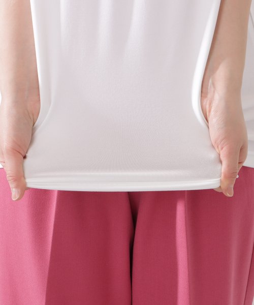 Lace Ladies(レースレディース)/【選べるネックライン】ゆるシルエット半袖カラーTシャツ/img70