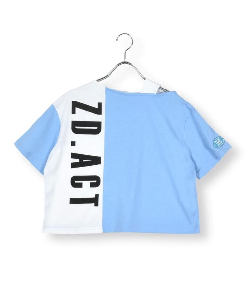 ZIDDY(ジディー)/【 ニコ☆プチ 掲載 】【接触冷感】カットワークTシャツ(130~160cm)/img01