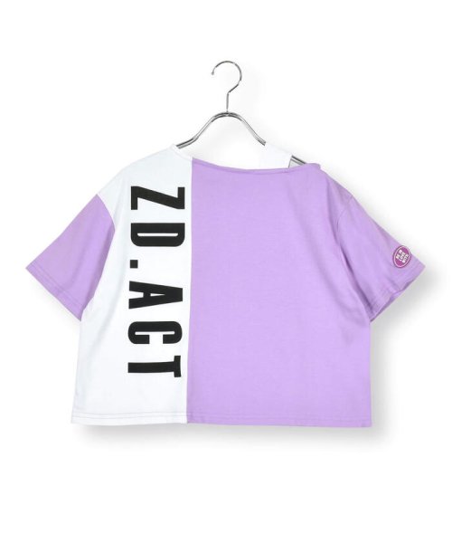ZIDDY(ジディー)/【 ニコ☆プチ 掲載 】【接触冷感】カットワークTシャツ(130~160cm)/img07