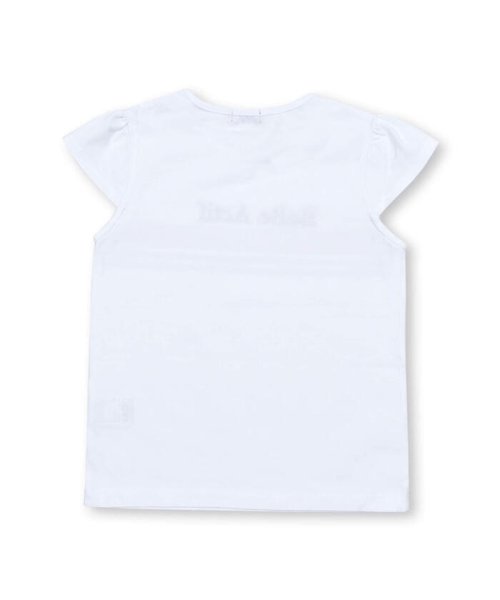 BeBe(ベベ)/トリコロールカラーライン入りロゴTシャツ(90~150cm)/img05