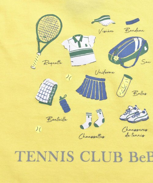 BeBe(ベベ)/テニスプリントバッククロスTシャツ(90~150cm)/img15