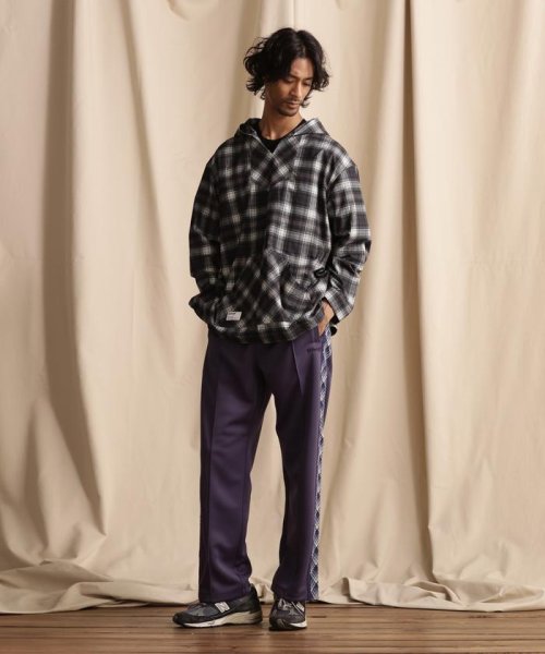 Schott(ショット)/BAJA HOODED OMBRE NEL SHIRT/バハフーディー オンブレネルシャツ/img10