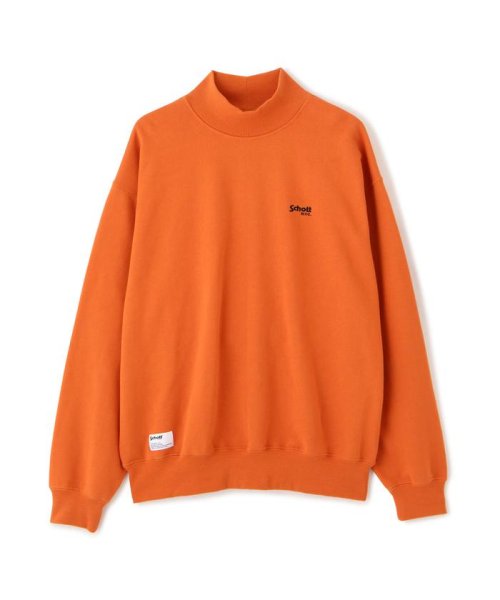 Schott(ショット)/MOCK NECK SWEAT BASIC LOGO/モックネックスウェット ベーシックロゴ/img20