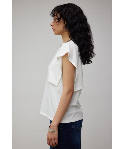 AZUL by moussy(アズールバイマウジー)/PANEL SLEEVE CUT TOPS/img05
