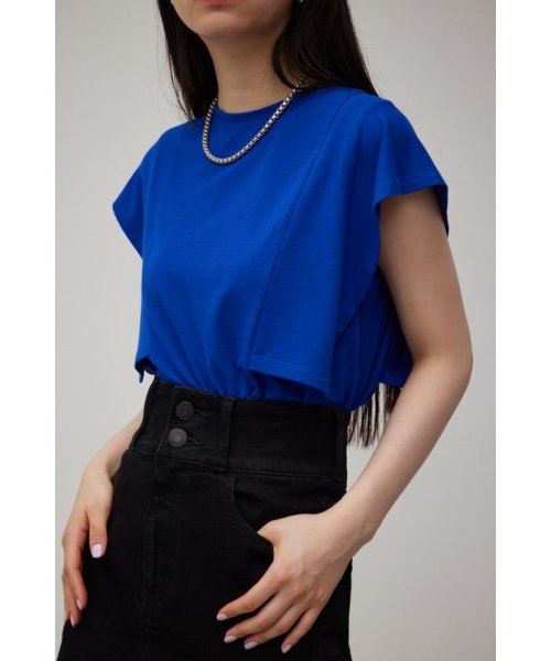 AZUL by moussy(アズールバイマウジー)/PANEL SLEEVE CUT TOPS/img20