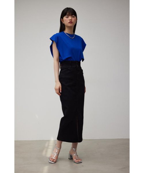 AZUL by moussy(アズールバイマウジー)/PANEL SLEEVE CUT TOPS/img21