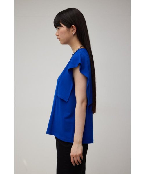 AZUL by moussy(アズールバイマウジー)/PANEL SLEEVE CUT TOPS/img23