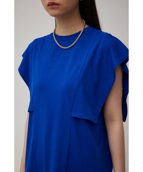 AZUL by moussy(アズールバイマウジー)/PANEL SLEEVE CUT TOPS/img25