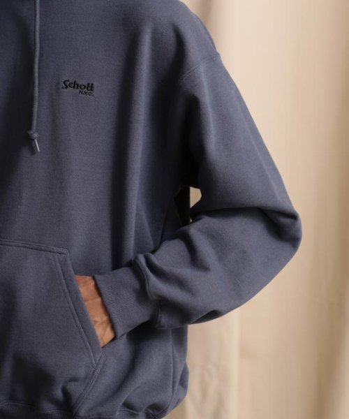 Schott(ショット)/HOODED SWEAT N.Y. MAP /ニューヨークマップ パーカー/img06