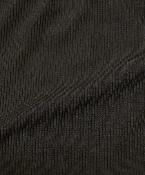 OSYAREVO(オシャレボ)/ロングスカート付き ハイネック リブ ビキニ 水着 セットアップ/img17