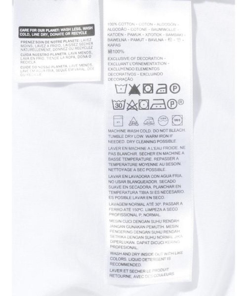 Levi's(リーバイス)/リーバイスロゴTシャツ COTTON + PATCH WHITE/img10