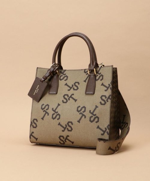 STヌーベルオレール トートバッグ 小サイズ and wander/アンドワンダー　sil tote bag　シルトートバッグ G1883290165(14300円)