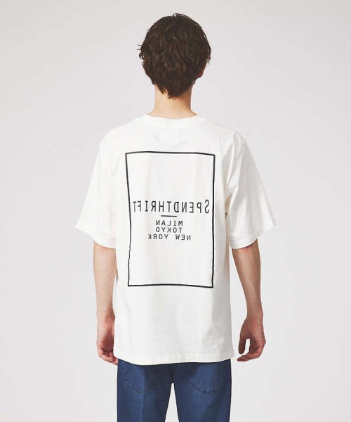 ABAHOUSE(ABAHOUSE)/【SPEND THRIFT】バックプリント 半袖 ロゴTシャツ / STAR/img10