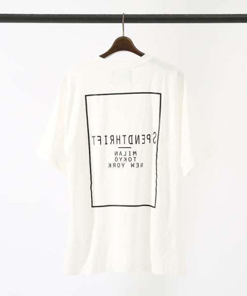 ABAHOUSE(ABAHOUSE)/【SPEND THRIFT】バックプリント 半袖 ロゴTシャツ / STAR/img13